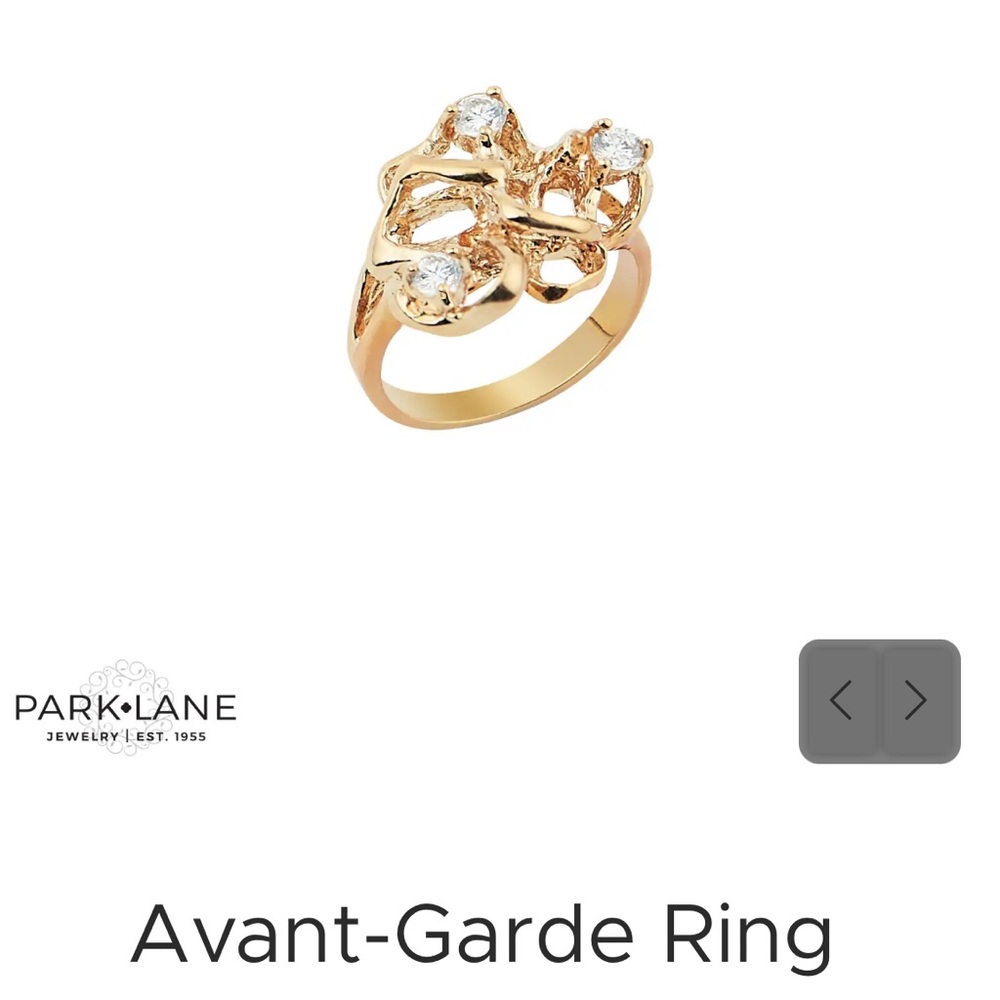 NWT Park Lane Avant-Garde Ring